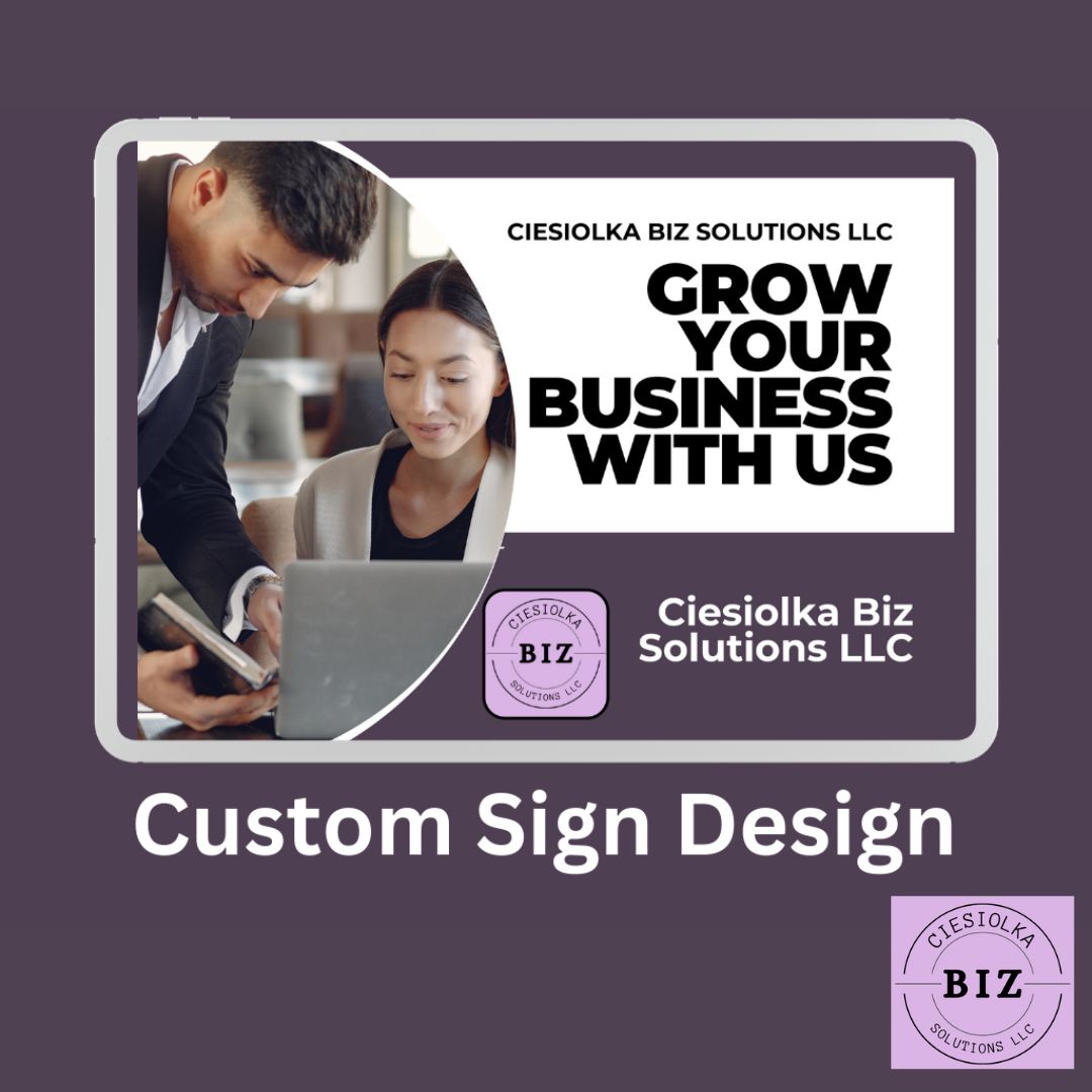 Custom Signs Design